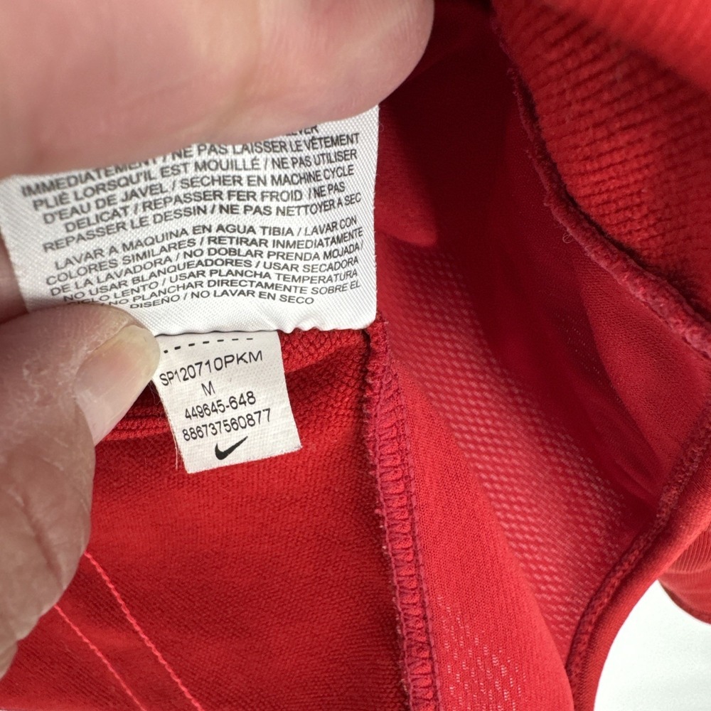 Nike USA Soccer Official Training Jersey Red Long-Sleeved Women's Size: M - Picture 7 of 13